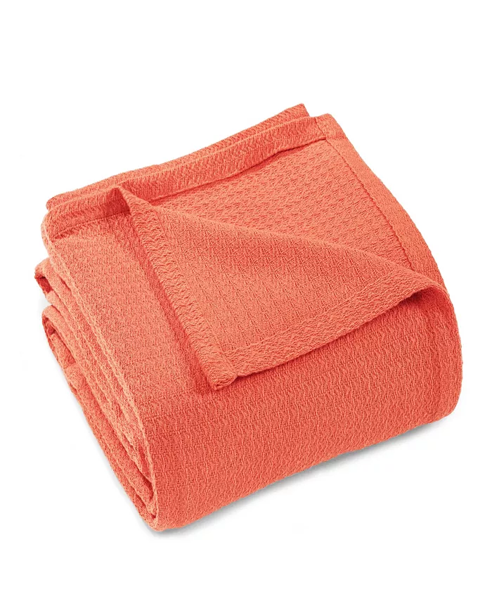 Superior Ultra-Soft Textured Weave Blanket， Twin