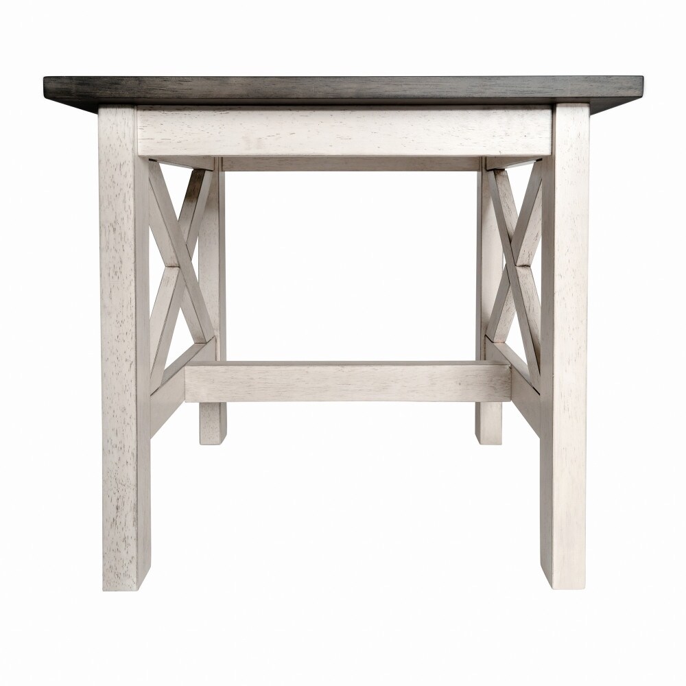 Classic Solid Wood Farmhouse End Table