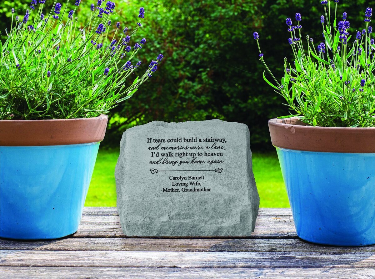 Kay Berry If Tears Could Build a Stairway Personalized Urn