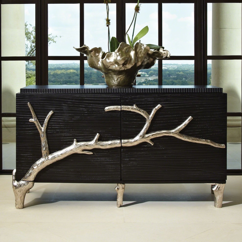 Branch Cabinet  2 Door   Contemporary   Media Cabinets   by HedgeApple  Houzz