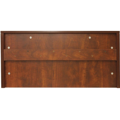 Lorell Essential Series Mahogany Wall Mount Hutch (59506)