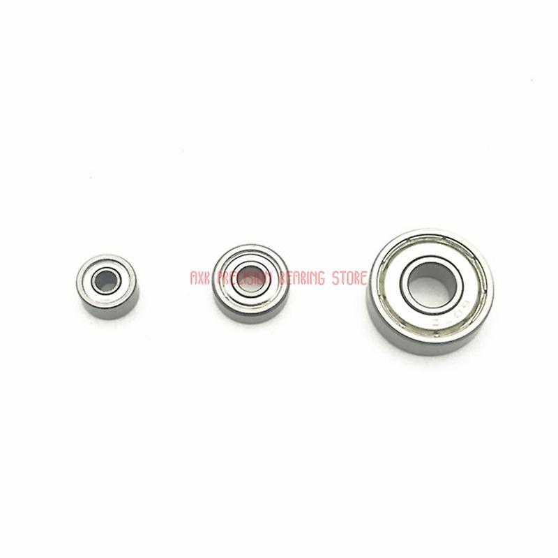 Rushed Rolamentos Free Shipping Axk High Quality 10 Pcs 603zz 604zz 605zz 606zz 607zz Miniature Deep Groove Ball Bearings