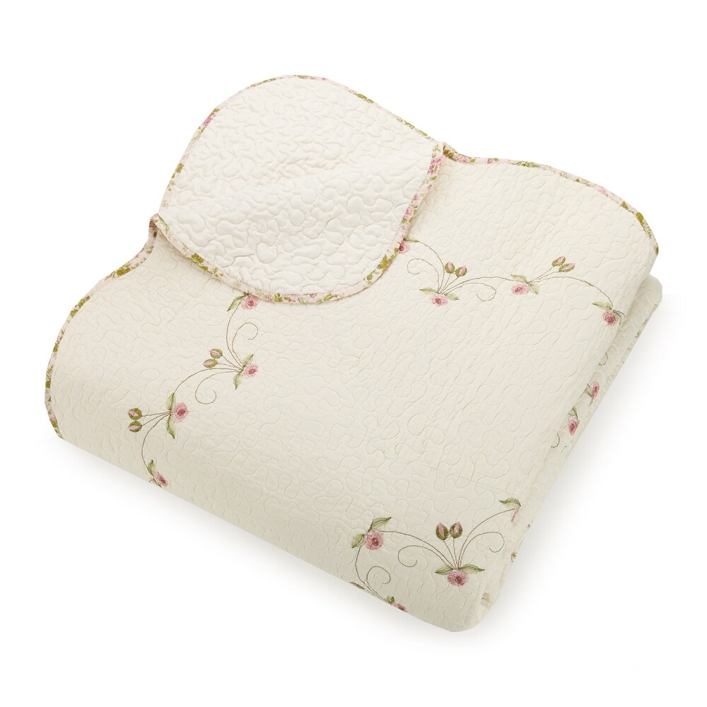 Porch   Den Ivy 3 Piece Embroidered Quilt Set