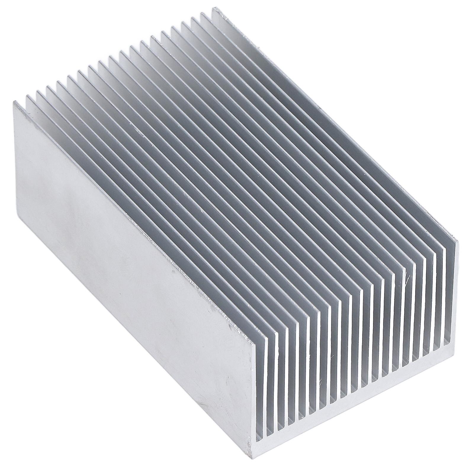 2pcs Aluminum Electronic Radiators Fast Heat Dissipation Anti Oxidation Practicable Extruded Heat Sink For Replacementwithout Adhesive