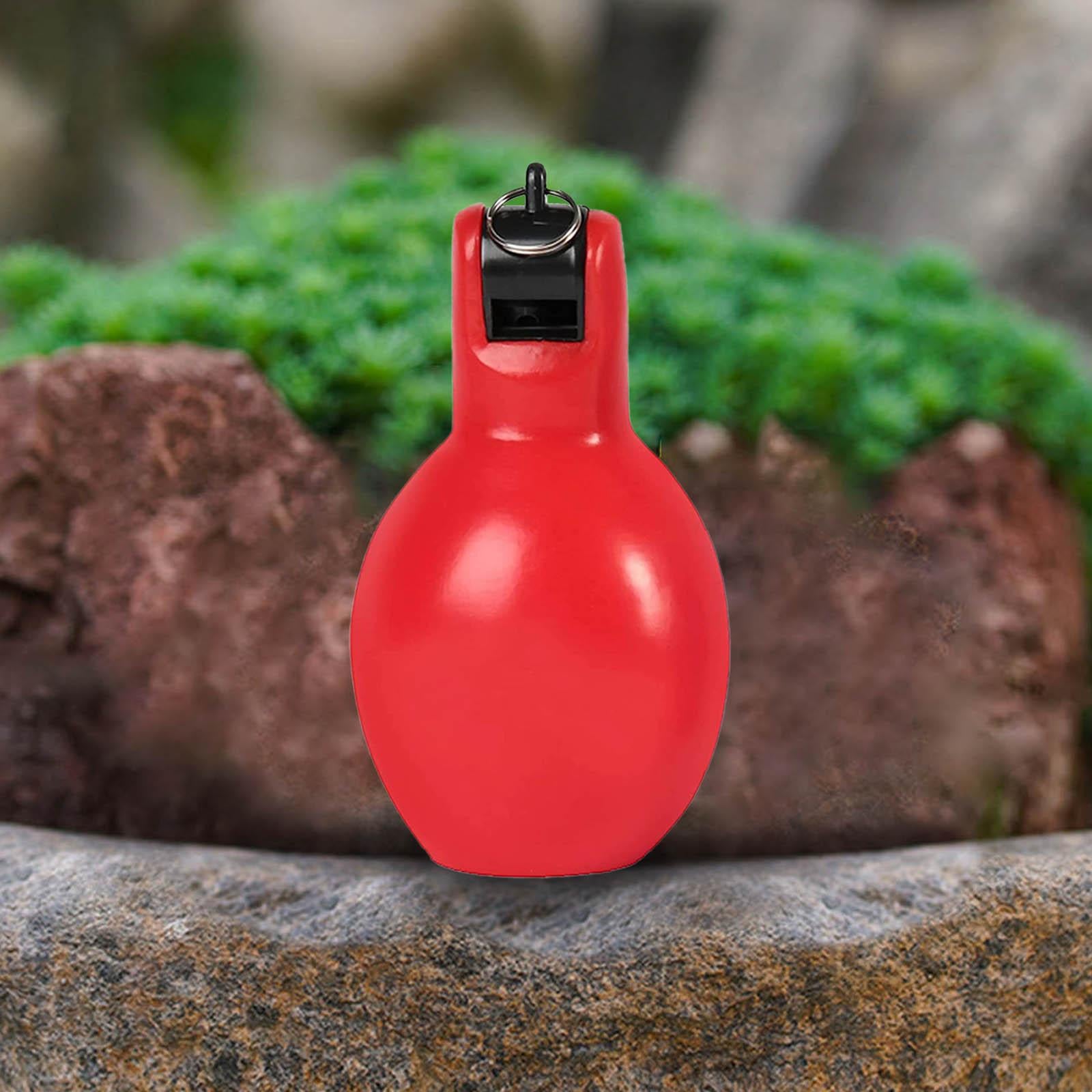 Lightweight Hand Squeeze Whistle， Outdoor Equipment Loud Sound Sports PVC Gift for Hiking Emergency Physical Education Games ，