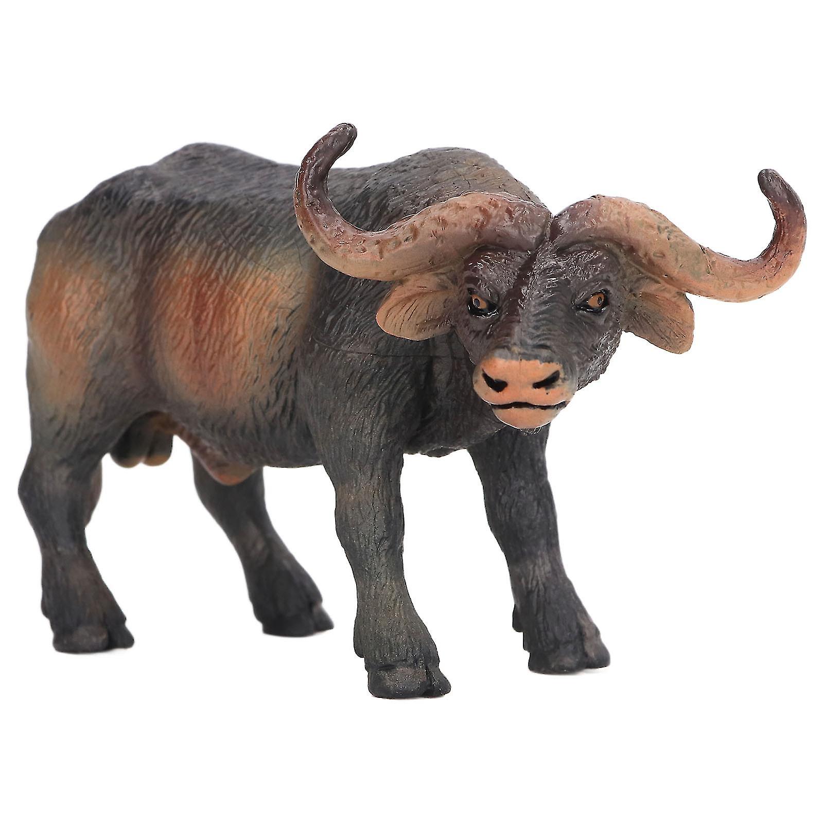 Cow Model Lifelike Educational Decorative Ornament Kids Gift Cattle Animal Toy for Children