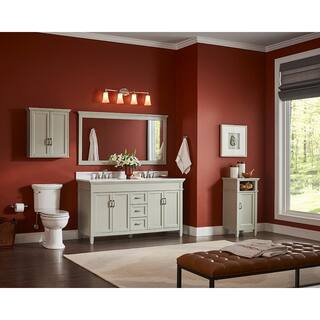 Home Decorators Collection Ashburn 48 in. W x 21.75 in. D Vanity Cabinet in Grey ASGRA4821DL