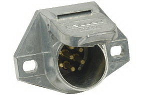 Pollak 11 720 7 Way Connector Socket