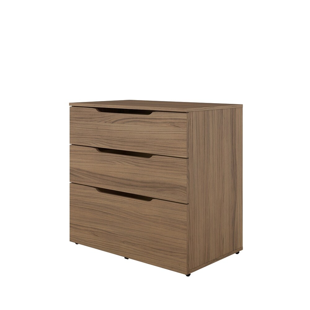 Nexera Arobas 3 Drawer Storage and Filing Cabinet