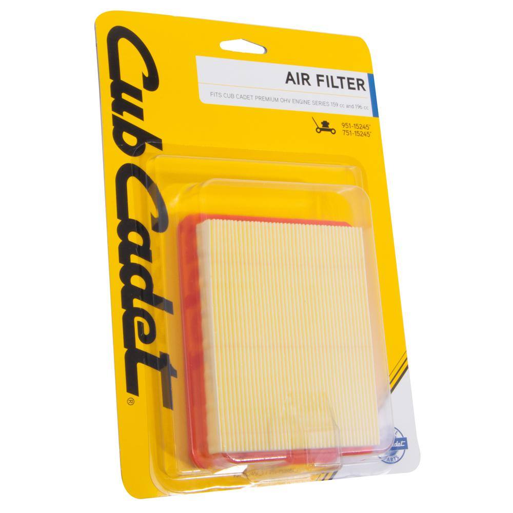 Cub Cadet Air Filter for Cub Cadet 159cc and 196cc Premium OHV Engines OE# 751-15245 490-200-C065