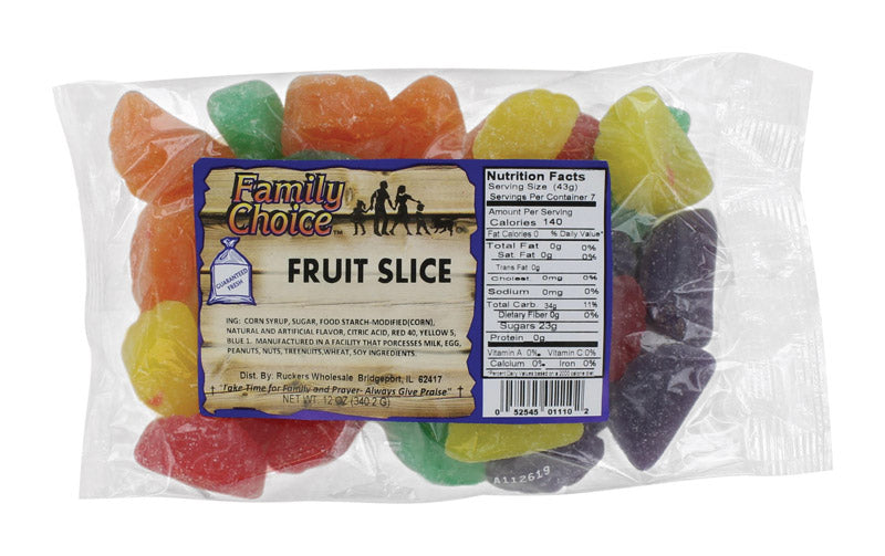 FRUIT SLICE 14 OZ