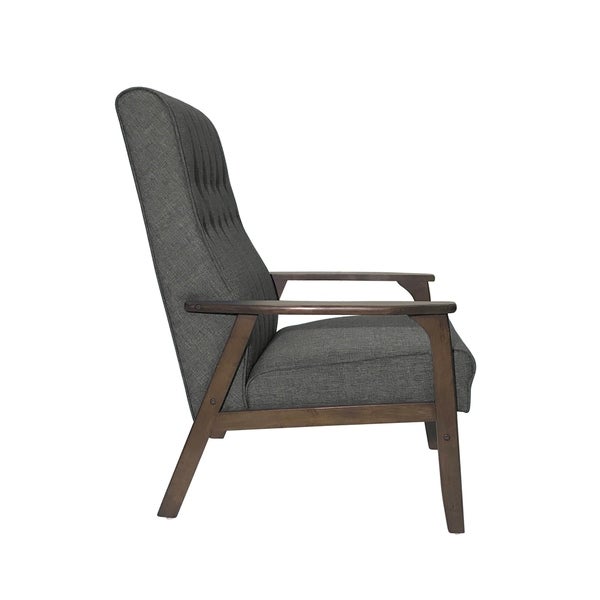 Hoye Mid-Century Accent Chair by Christopher Knight Home - 25.75