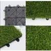 Hot Sale Artificial Grass Interlocking Tiles   The Perfect Solution for a Lush and Low  Maintenance Lawn from factory VIETWOOD