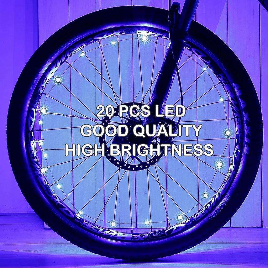 Top Quality RGB Colorful LED Bike Cycling Wheel Spoke Light