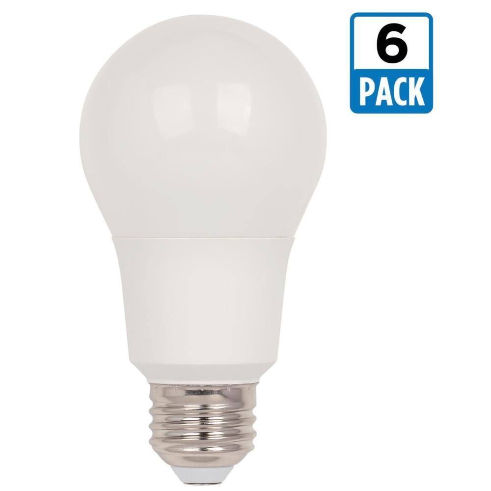 Westinghouse 75-Watt Equivalent Omni A19 LED Light Bulb Bright White Light (6-Pack) 5319020