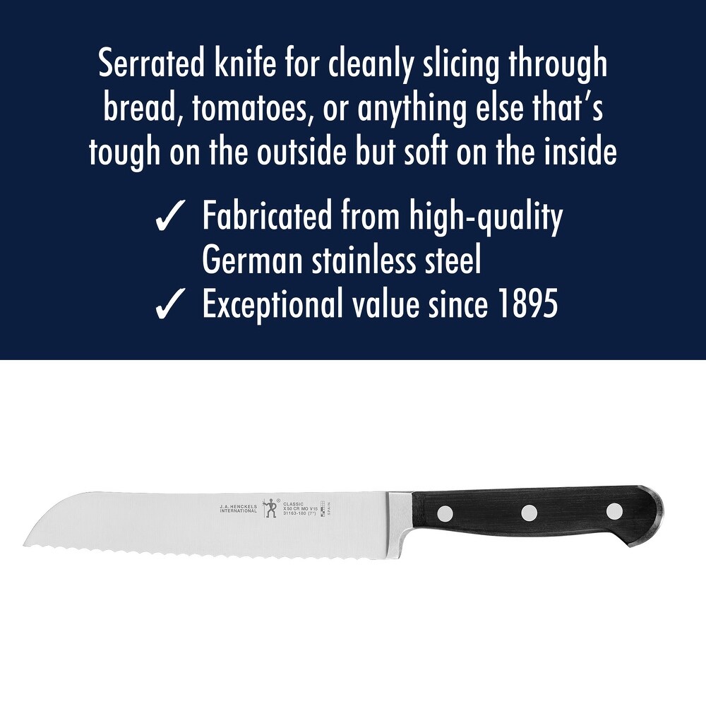 Henckels CLASSIC 7 inch Bread Knife