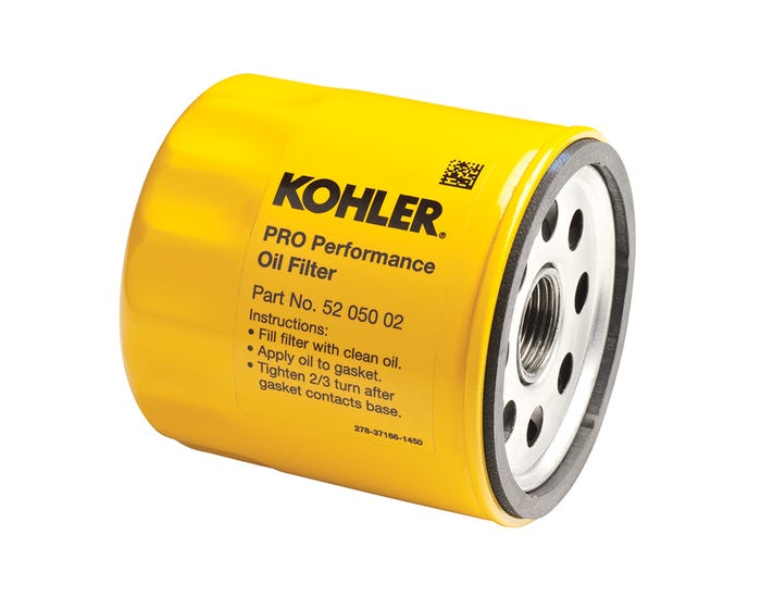 Kohler Premium Oil Filter Yellow - 5205002S1