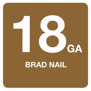 DW 1-12 in. 18-Gauge Glue Collated Brad Nails 2 Boxes (2500 per Box) DBN18150-2X2