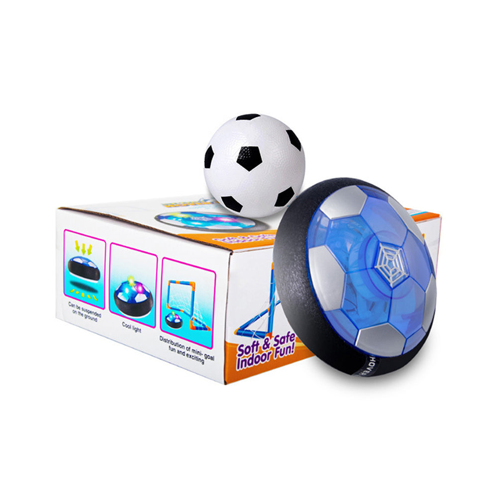 Kids Toys Hover Soccer Ball Set Rechargeable with LED Light Goal for Indoor Playing