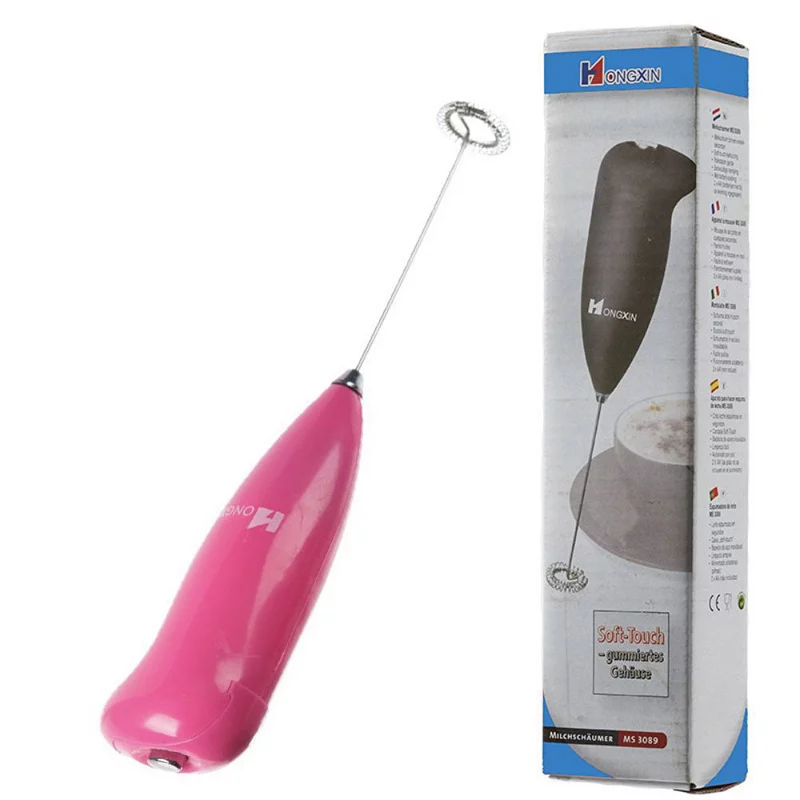 Stainless Steel Handheld Electric Blender; Egg Whisk; Coffee Milk Frother