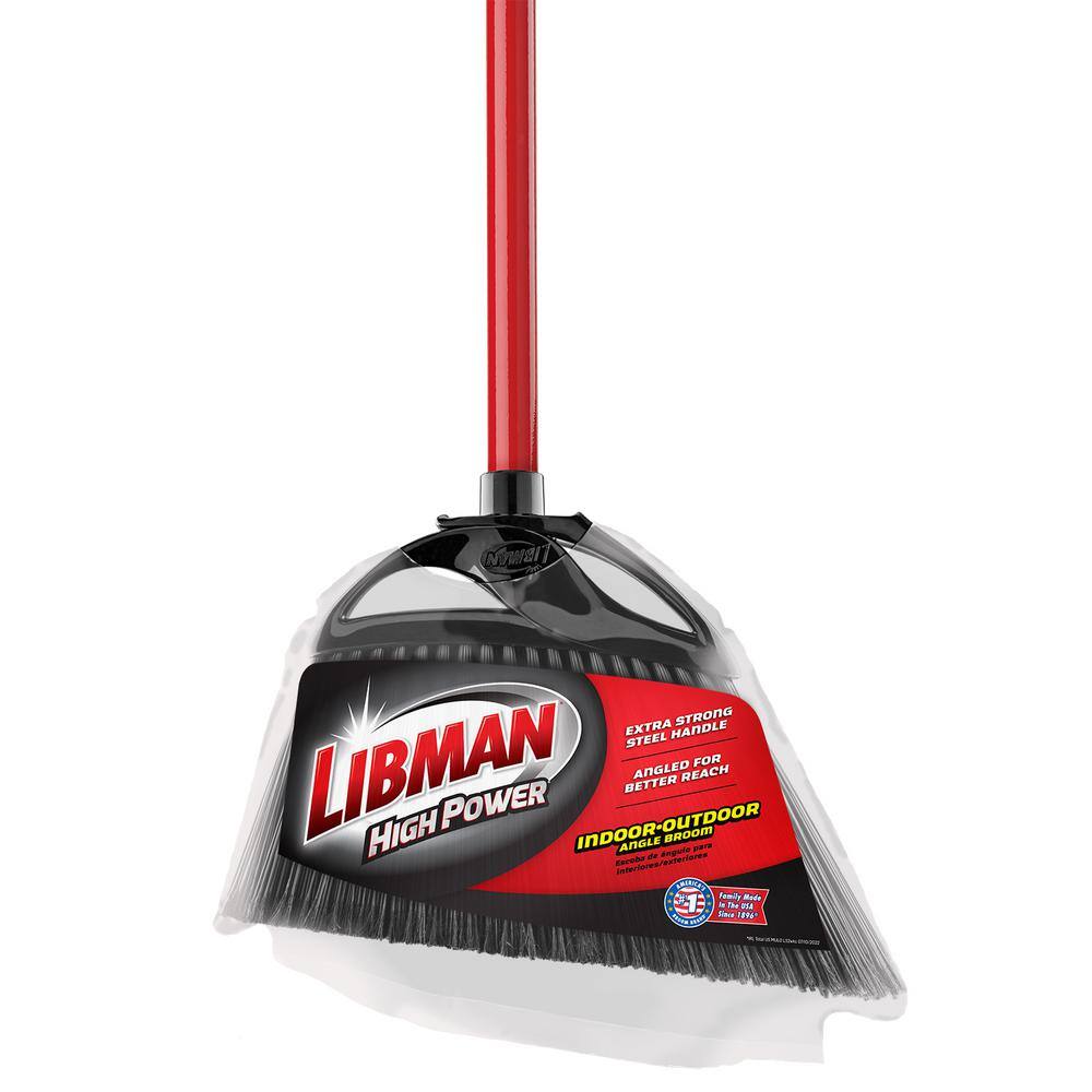 Libman 11 in. IndoorOutdoor Angle Broom 1602