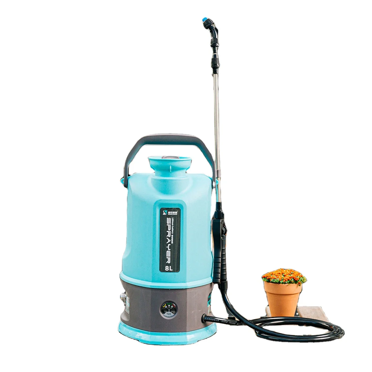 Sinleader DC12V 8L Electric Sprayer Rechargeable Lithium Battery Sprayer Garden Easy Disinfection Sterilization Sprayer