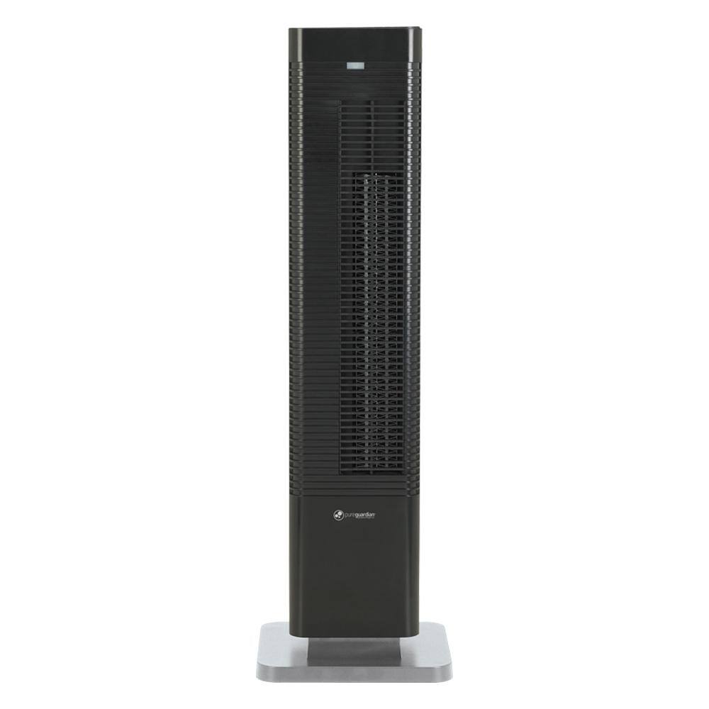 Pure Guardian Oscillating 27 in. Whole Room Tower Heater and Fan with Remote Control HTR410B