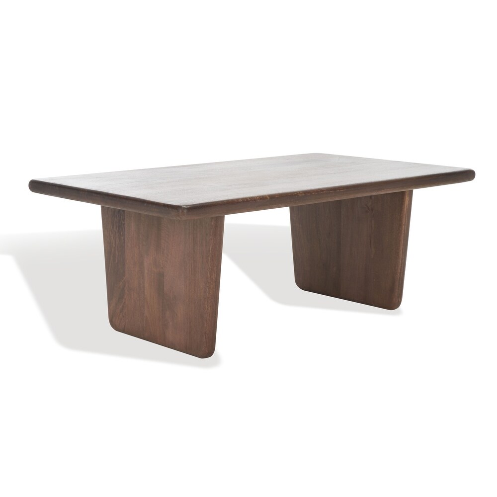 SAFAVIEH Couture Collection Felicity Walnut Wood Coffee Table   44\