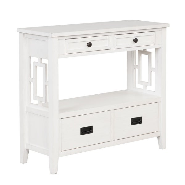 Saddie 36'' Console Table - 31.5 x 36.02 x 12.99 inch