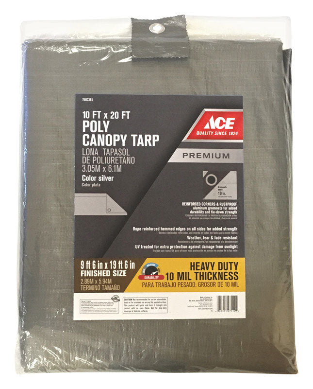 CNPY TARP HD 10'X20' SLV