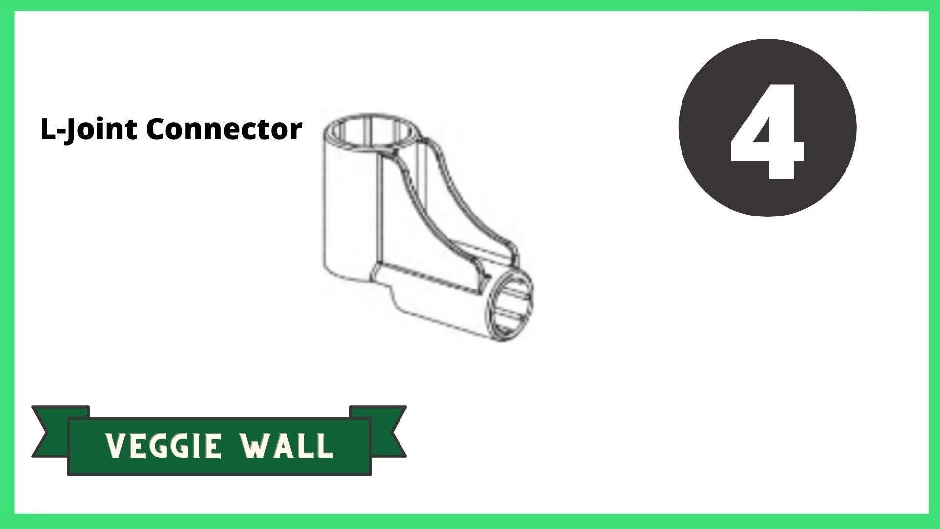 REPLACEMENT PARTS for: Stack & Extend Veggie Wall Kits