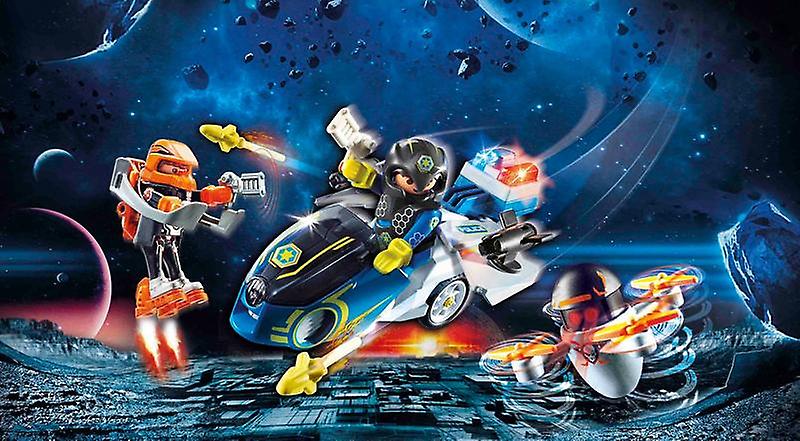 Playmobil galaxy police bike