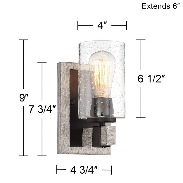 Fixture Clear Seedy Glass For Bedroom Bathroom