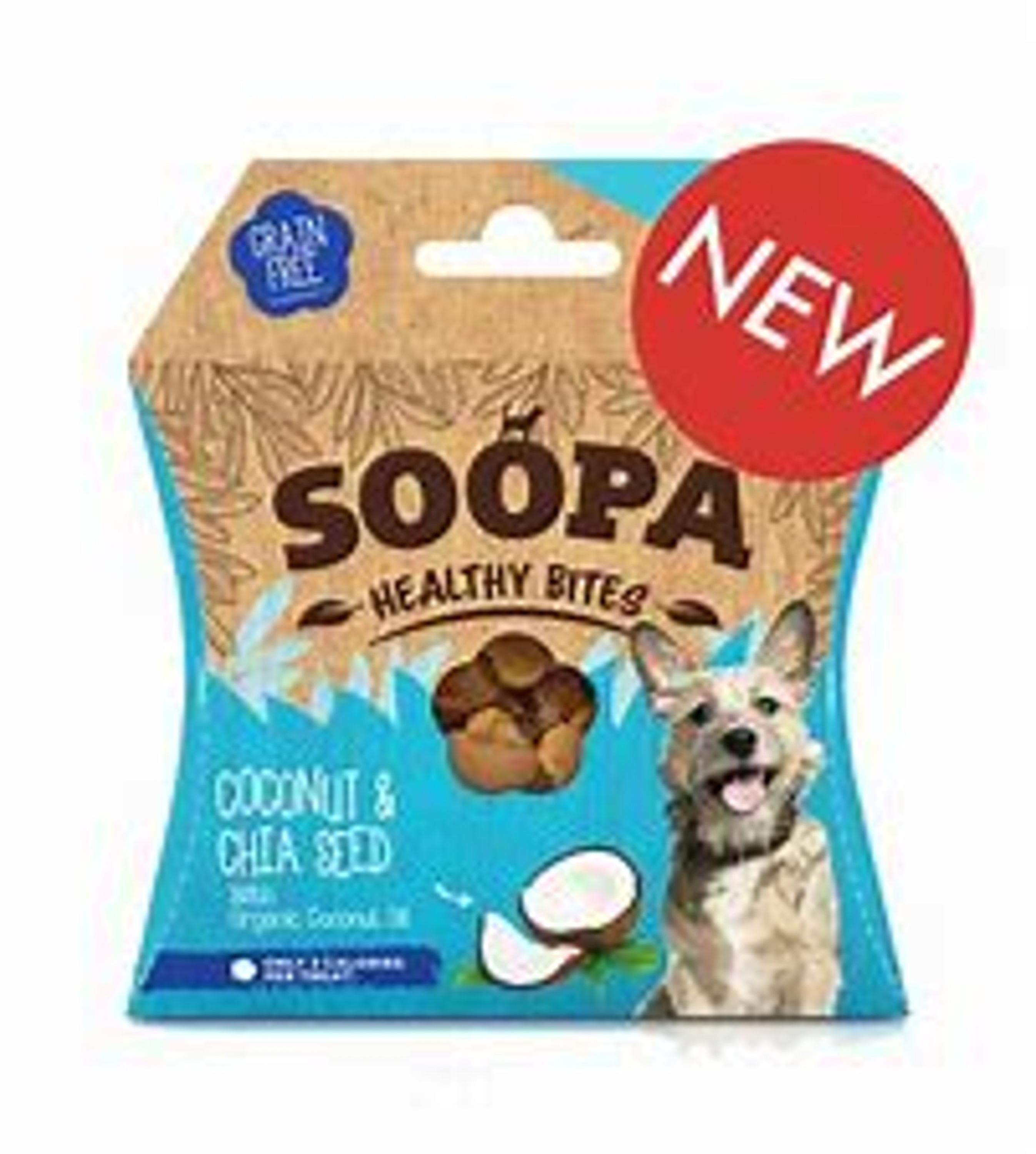 Soopa Coconut and Chia Seed Healthy Bites For Dogs