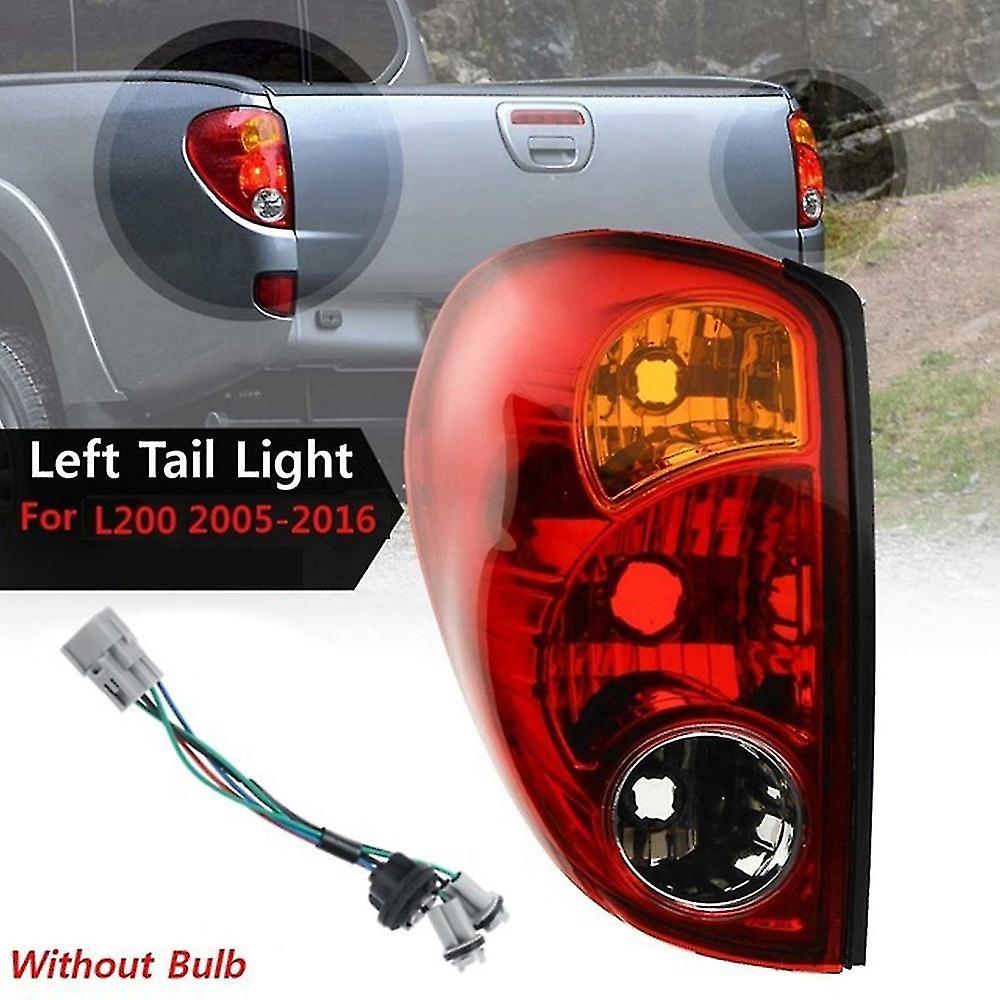 Left Tail Light For L200 Triton 2005-2016 Taillights Rear Lamp Shell Reversing Brake Lampshade Hous