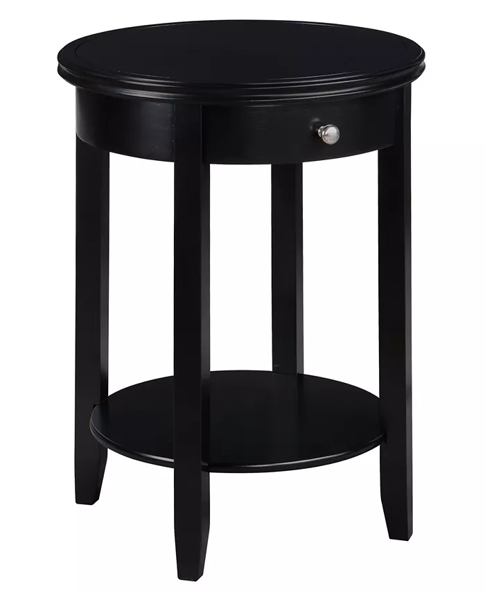 Convenience Concepts 18.25 Rubber wood AH Baldwin End Table