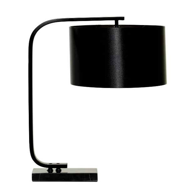 Traditional Metal Table Lamp Black Olivia amp May