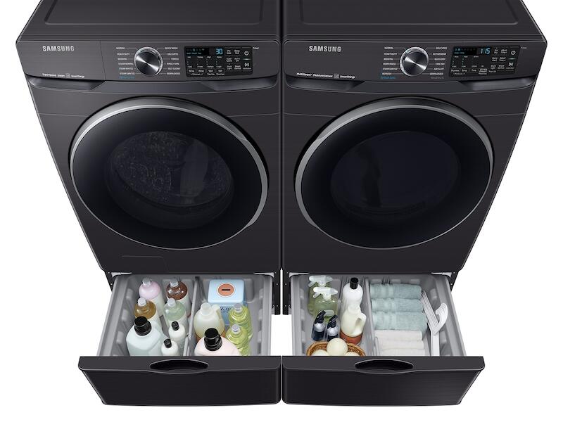 Samsung WF50A8500AV 5.0 Cu. Ft. Extra-Large Capacity Smart Front Load Washer With Super Speed Wash In Brushed Black