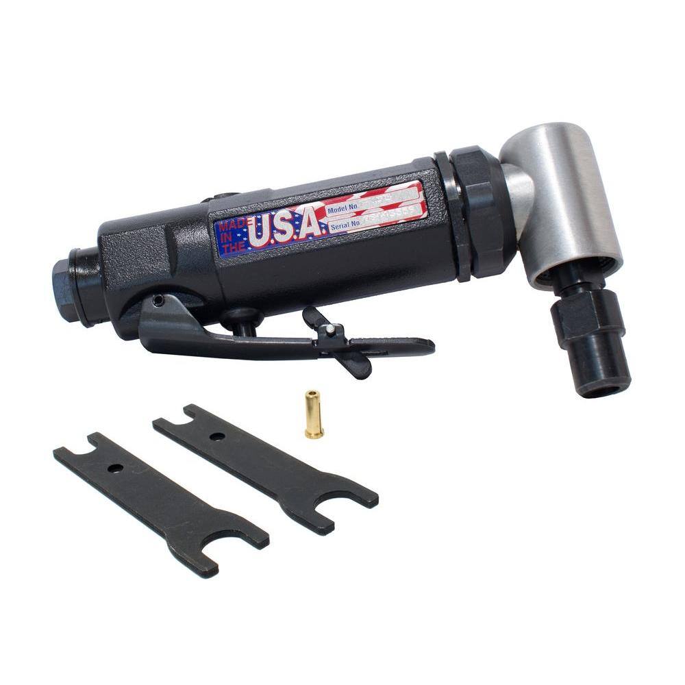 St. Louis Pneumatic 14 in. Mid Speed Angle Die Grinder with Adapter SLP83160