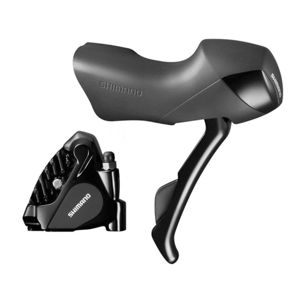 Shimano RS505 Hydraulic Flat Mount STi Disc Brake Set