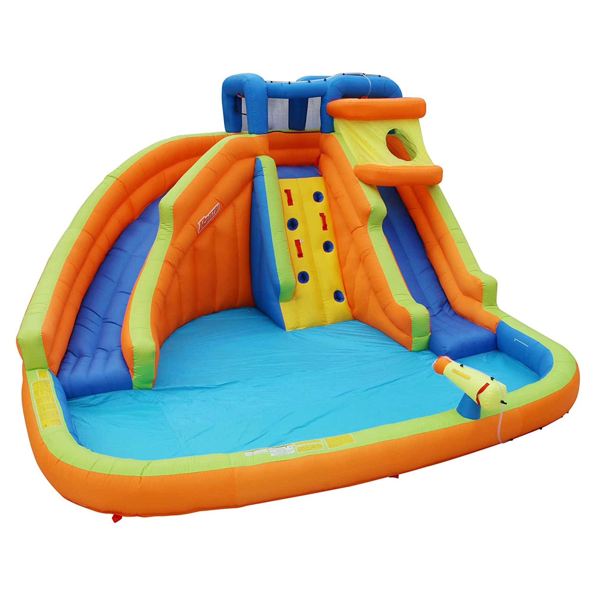 Banzai Drop Zone Outdoor Inflatable Water Park for Kids Ages 5 Years and Up