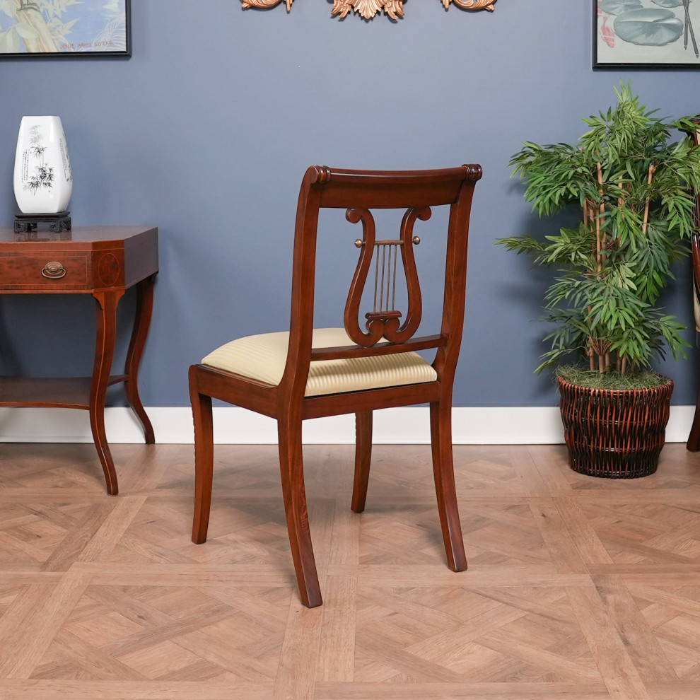 Lyre Side or Harp Back Side Chair   Traditional   Dining Chairs   by Niagara Furniture  Houzz