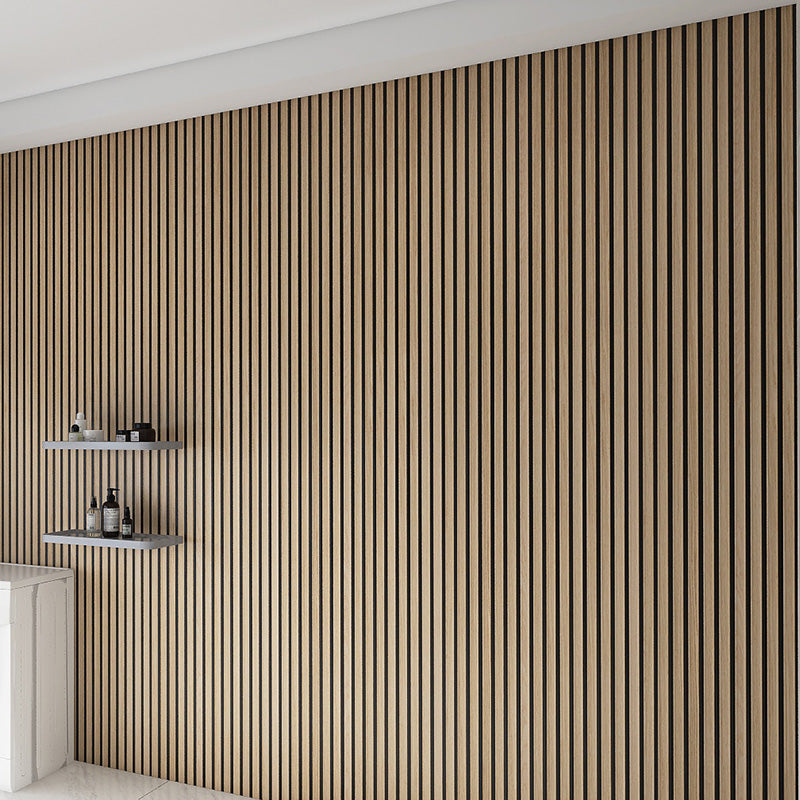 WOODFLEX Flexible Acoustic Wood Slat Wall Panel - Oak Veneer