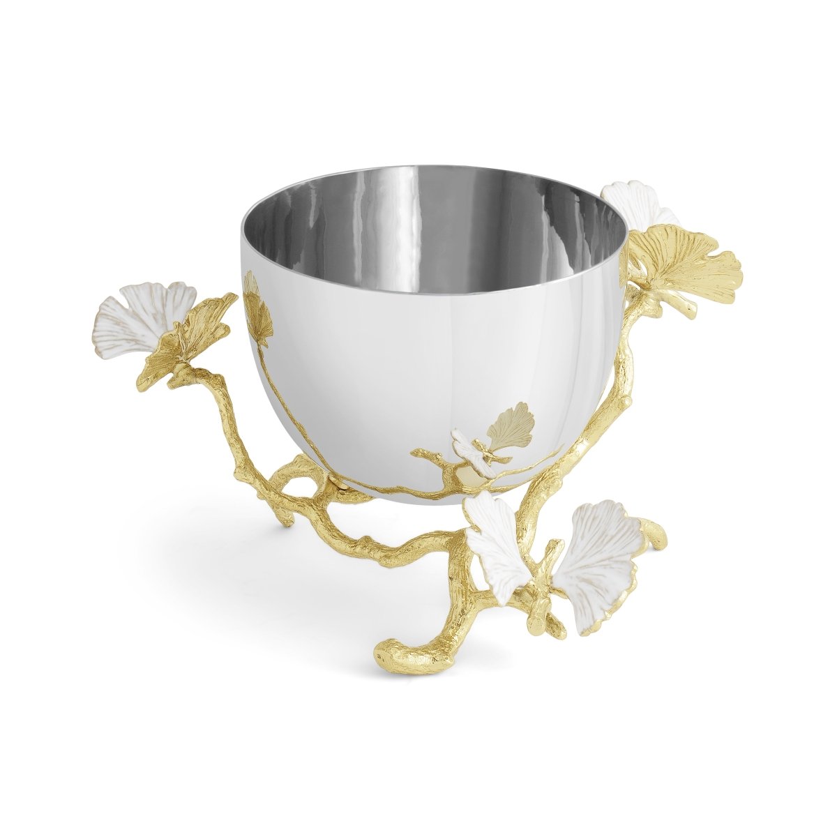 Butterfly Ginkgo Gold Bowl