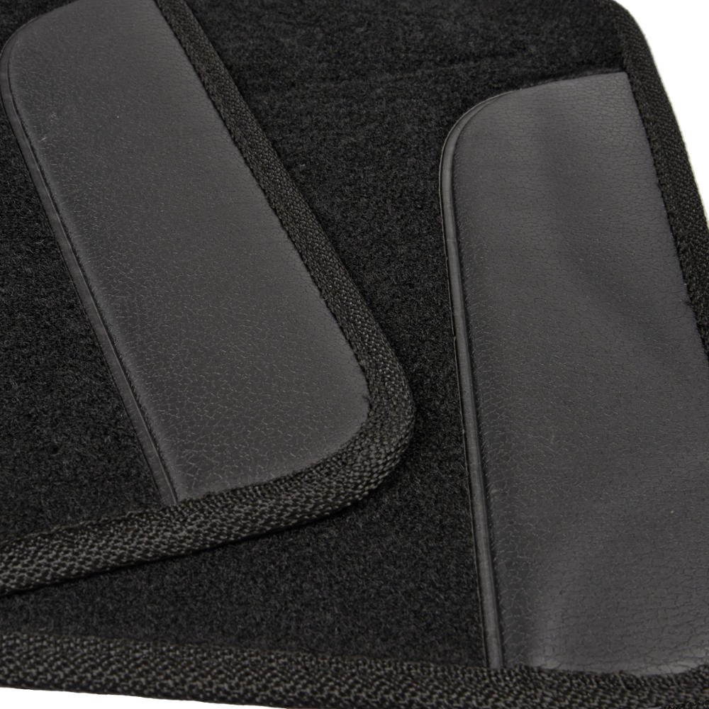 BDK Design Car Floor Mats 4 Pieces - Carpet with Unique Design， Universal Fit - Front and Rear Full Set