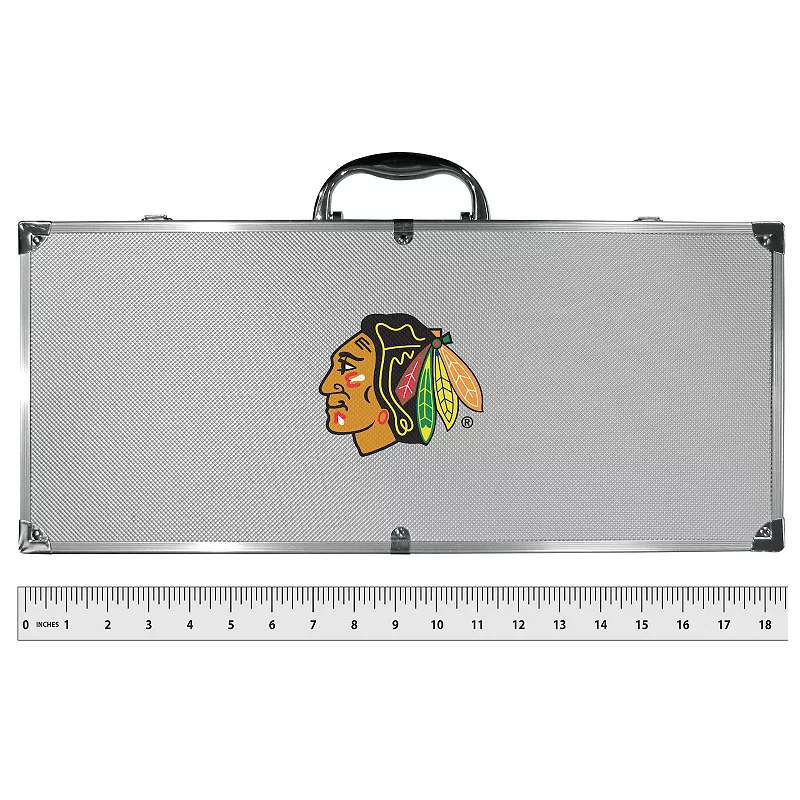 Chicago Blackhawks Tailgater 8-Piece BBQ Grill Set