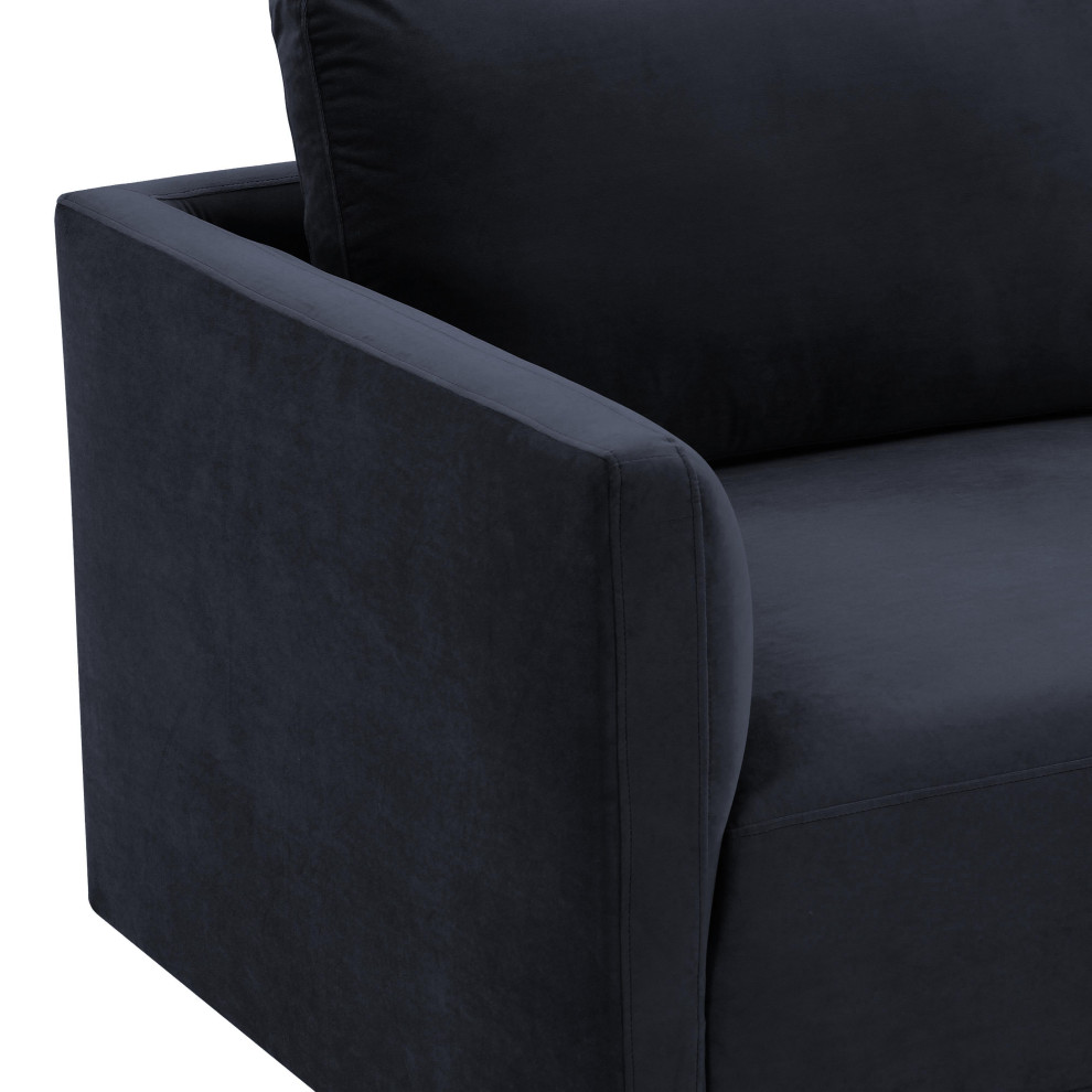 Willow Navy Modular Loveseat   Transitional   Loveseats   by First of a Kind USA Inc  Houzz