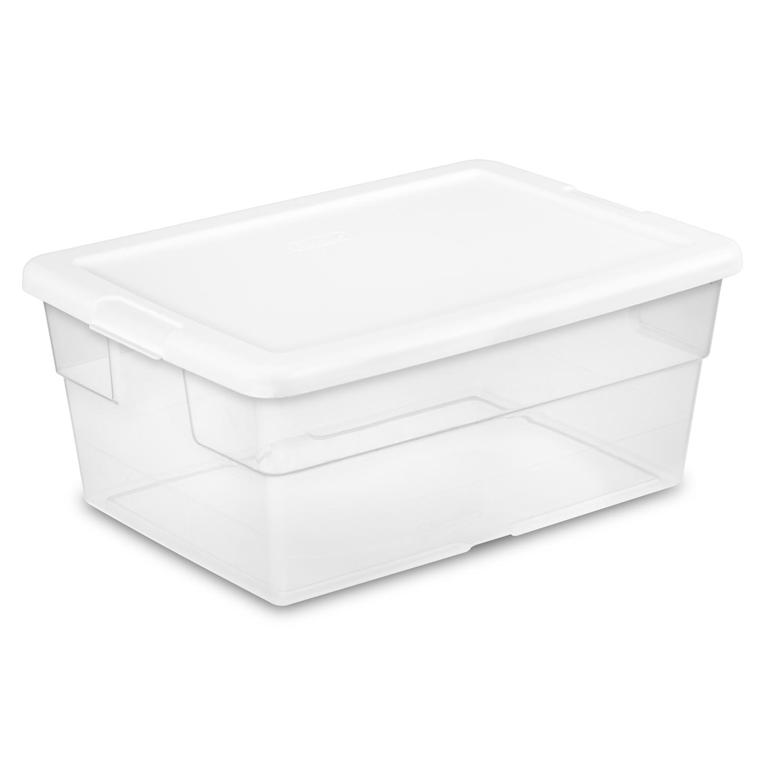 Sterilite Storage Box 16 Qt.， 16.6 