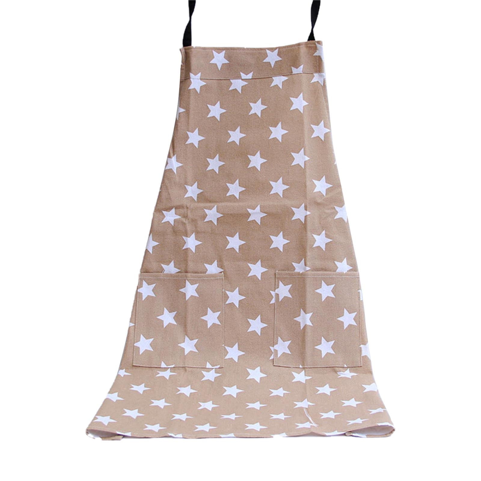 TANGNADE Women's Chef's Apron Adult Waterproof Kitchen Apron for Baking Garden Restaurant