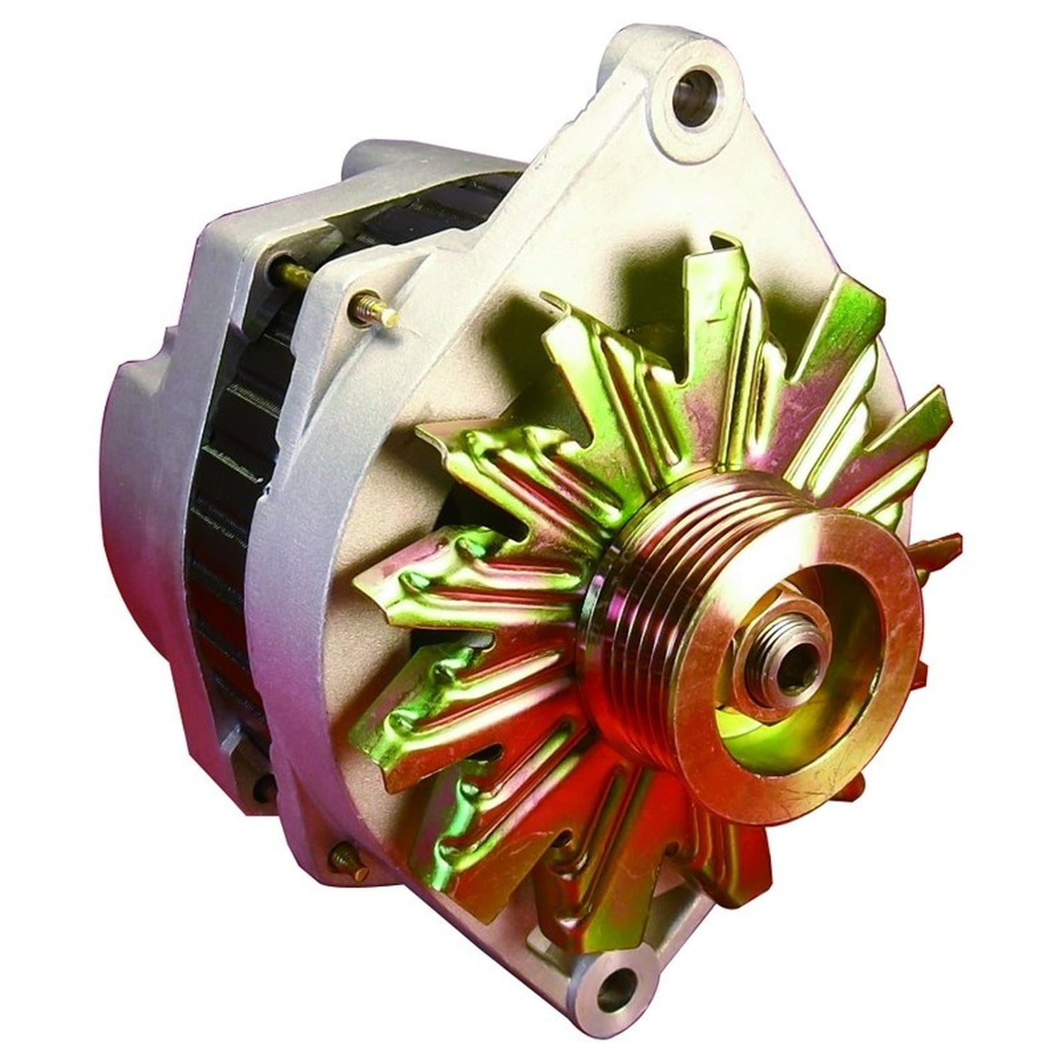 New Alternator Compatible With Chevrolet Corvette V8 5.7L 350cid VIN J 1990-1995 90 91 92 93 94 95 10463194 10463257 10479904 1101597 ADR0232 113581 APS7864-2 10463081 10463156